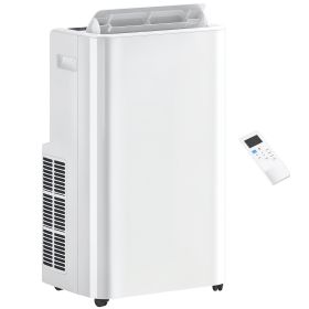 12000 BTU Portable Air Conditioner with Remote Control, Free Standing AC Unit with Built-in Cool, Dehumidifier, Fan Modes for Room Up to 550 Sq.Ft.,
