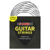 5 Core Electric Guitar Strings Brass Phosphor Bronze Extra Light Gauge (.009–.042) High Carbon Steel Core Bright & Powerful Tone 6 String Set for All