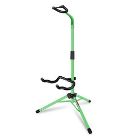 5 Core Guitar Stand Floor Adjustable Heavy Duty w Neck Holder for Acoustic Electric Classic Bass - GSH HD GR