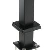 VEVOR Cable Rail Post Level Deck Stair Post 42 x 1.97 x 1.97" Cable Handrail Post Stainless Steel Brushed Finishing Deck Railing DIY Picket Without Ho