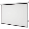 100" 4:3 80" x 60" Viewing Area Motorized Projector Screen with Remote Control Matte White