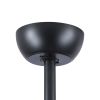 84 in. Integrated LED Farmhouse Indoor/Outdoor Black Smart Ceiling Fan with Remote Control
