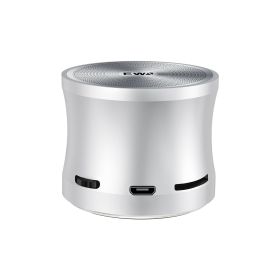 A109Mini Wireless Bluetooth Speaker Big Sound &amp; Bass for Phone/Laptop/Pad Support MicroSD Card Portable Loud Speakers 5.0 (Color: A109mini-Silver, Set Type: Speaker)