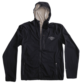 Barrage Technical Shell - Mens (Color: Black, size: X-large)