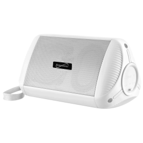 Supersonic IPX6 Water-Resistant Portable BT Speaker with True Wireless Technology (Color: White)
