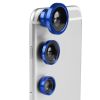Phone Camera Lens Kit Magnetic 180°Fisheye Lens 0.67xWide Angle 10X Macro Lens for iPhone X /8/7/6s Samsung Galaxy S10/S9