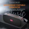 Cyboris S16 High Quality IPX7 Waterproof Bluetooth Speaker, Hifi Wireless V5.4 Outdoor 2.0 Stereo Portable Speakers DSP 30W Loud Stereo Soundbox