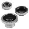 Phone Camera Lens Kit Magnetic 180°Fisheye Lens 0.67xWide Angle 10X Macro Lens for iPhone X /8/7/6s Samsung Galaxy S10/S9