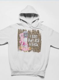 1-800 Did I Ask Hoodie (Color: White, size: XXX-Large)