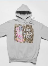 1-800 Did I Ask Hoodie (Color: Athletic Grey, size: large)