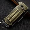 "Heavy Duty Survival Lighter - Windproof Butane Torch with Bottle Opener for Camping Hiking"