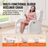 VEVOR Electronic Power Recliner and Swivel Glider, 250 lbs Weight Capacity Swivel Glider Recliner Chair with USB Port