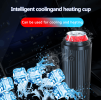 PSIDZ016 Intelligent on-board cooling heater, on-board cold and hot cup digital display portable ice making machine travel ice making bucket