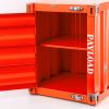 Industrial Style Container Storage Cabinet Side Table